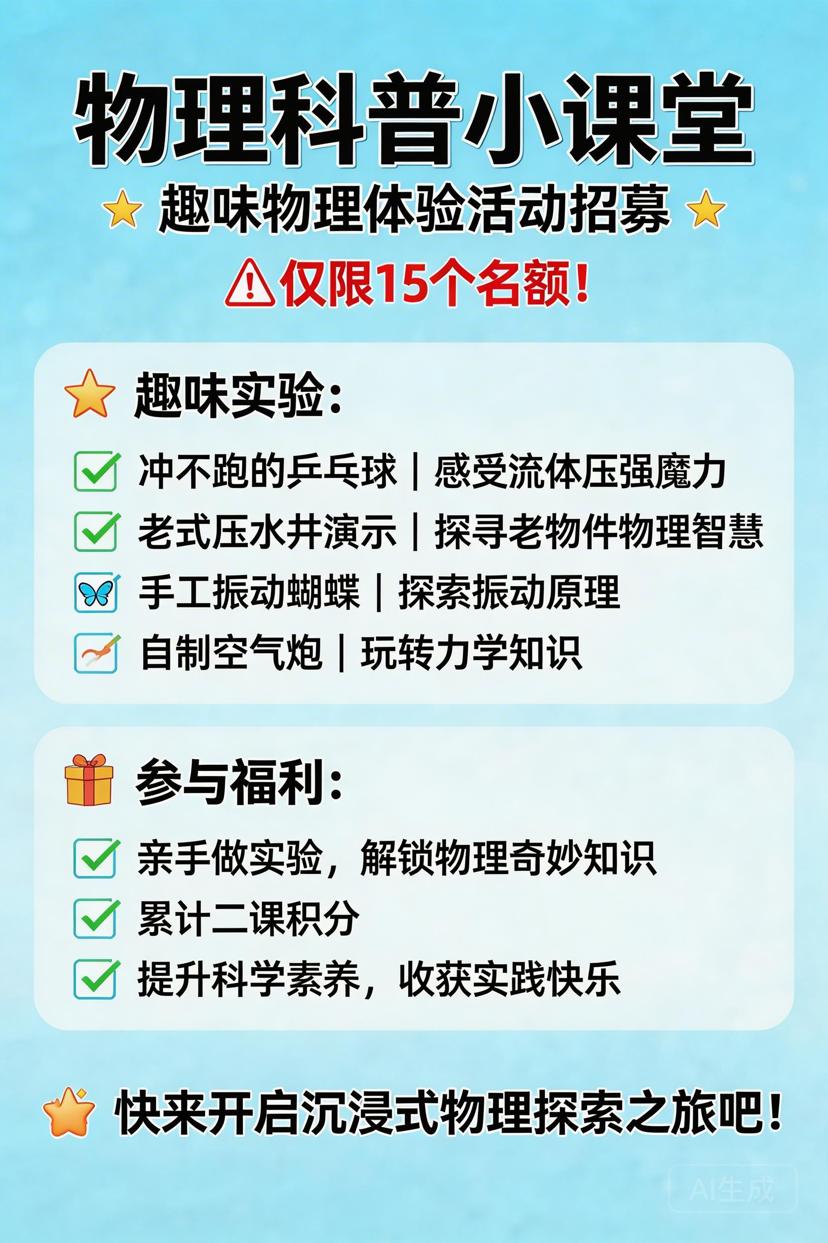 物理科普小课堂